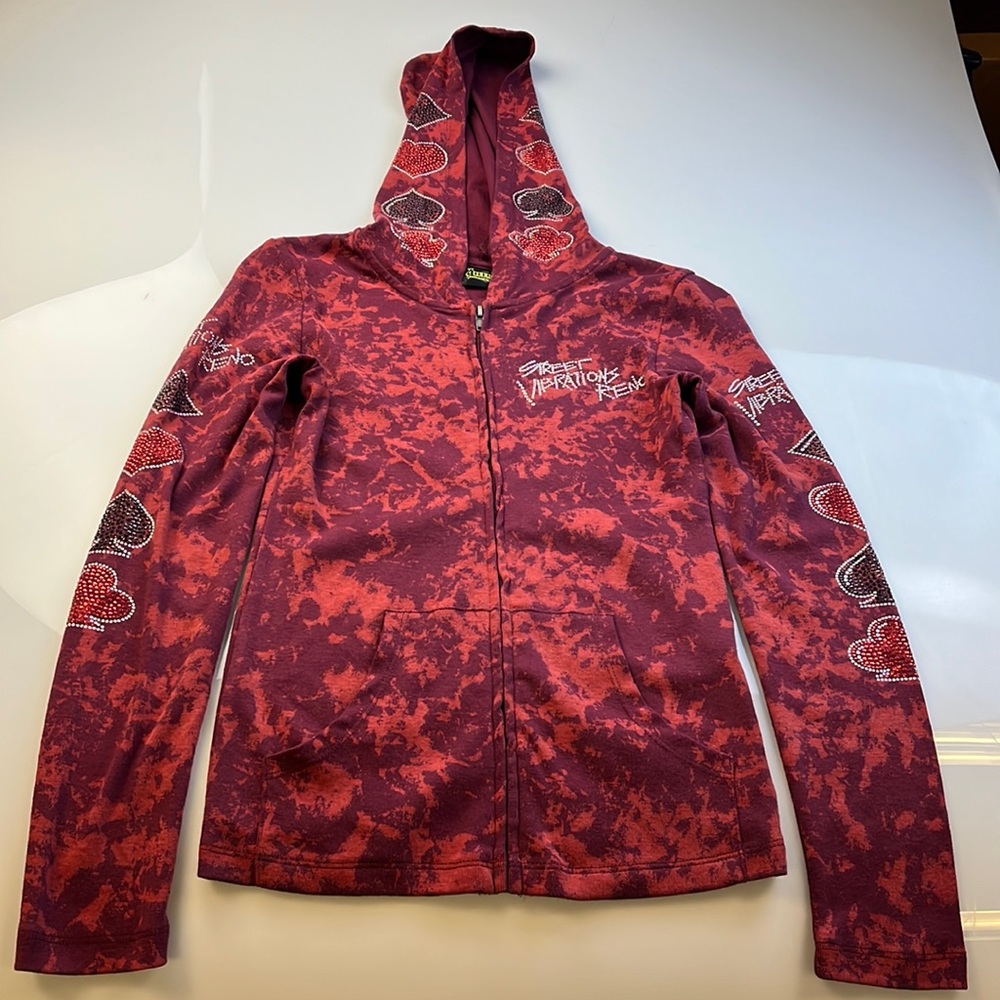 Biker Clothing Company full zip hoodie r14-12 - Picture 1 of 7